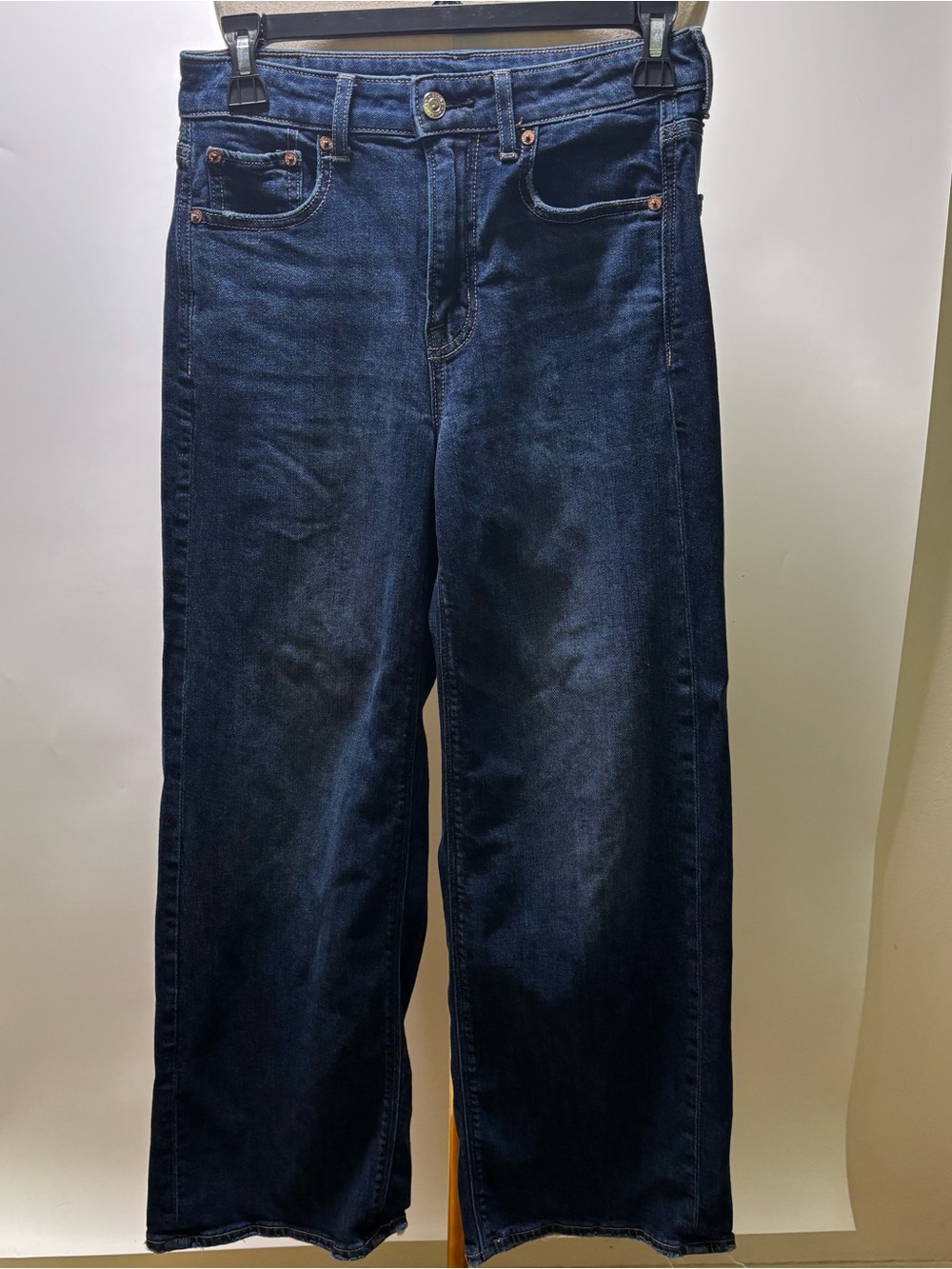 American Eagle Outfitters Super High Rise Baggy Wide Leg Jeans Size 00 Short